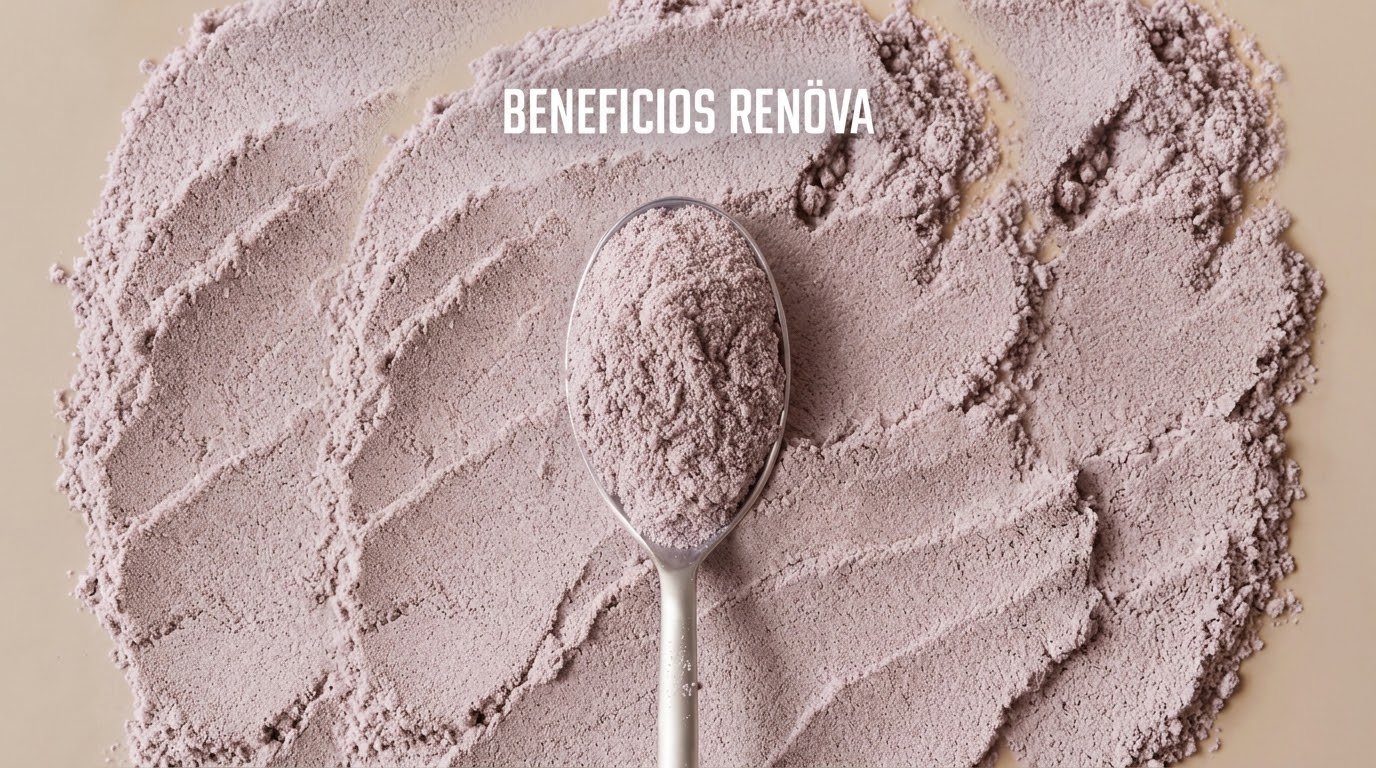 Beneficios de Renöva, colágeno en polvo con biopéptidos activos